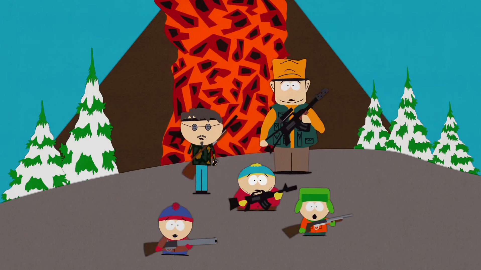 "South Park" Volcano