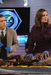 "Bones" The Suit on the Set