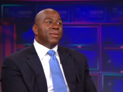 "The Daily Show" Magic Johnson