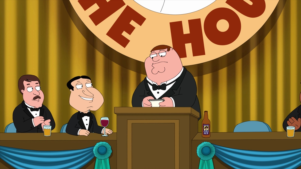 "Family Guy" Roasted Guy