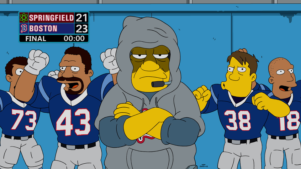 "The Simpsons" The Town