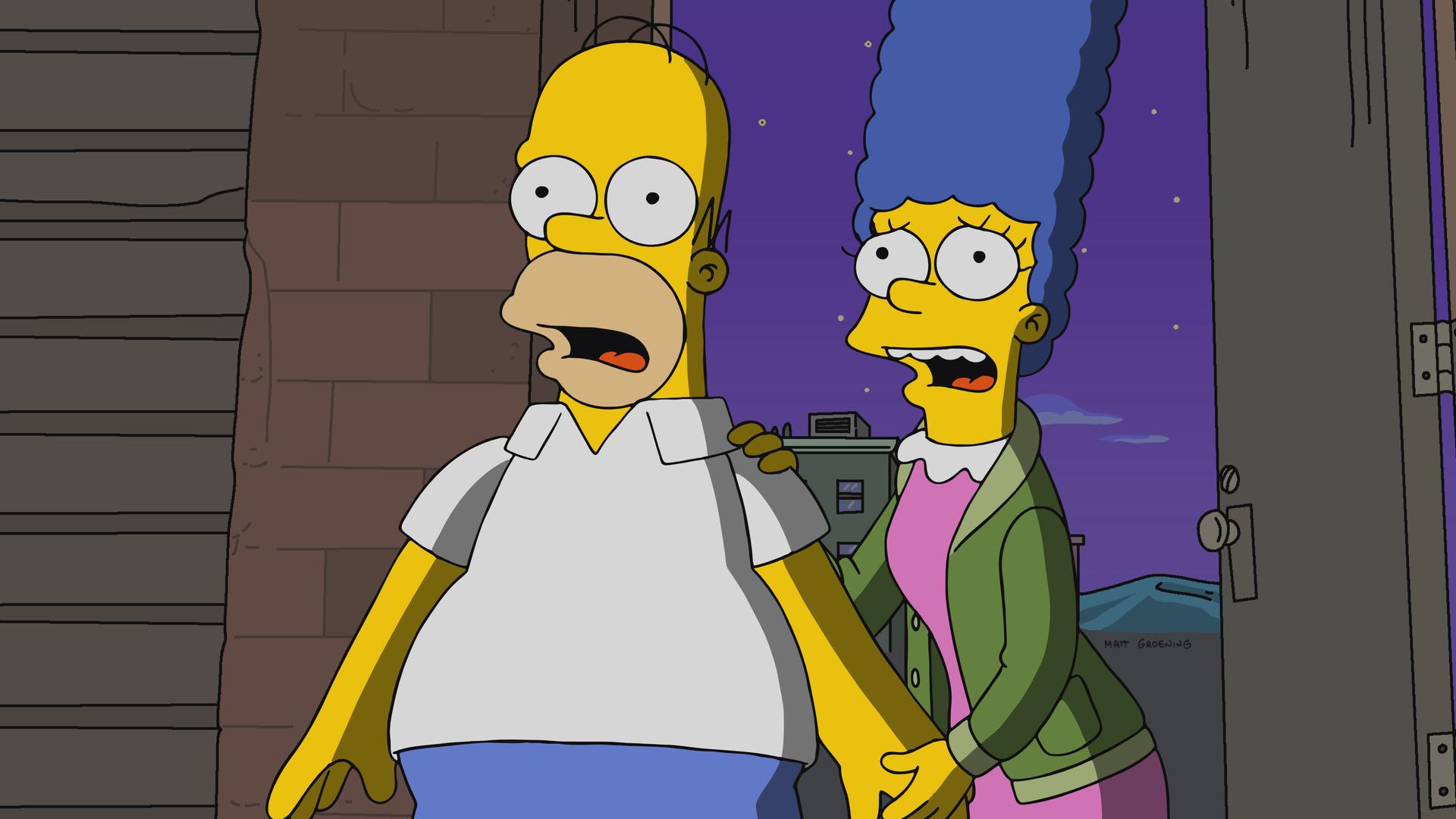 "The Simpsons" King Leer