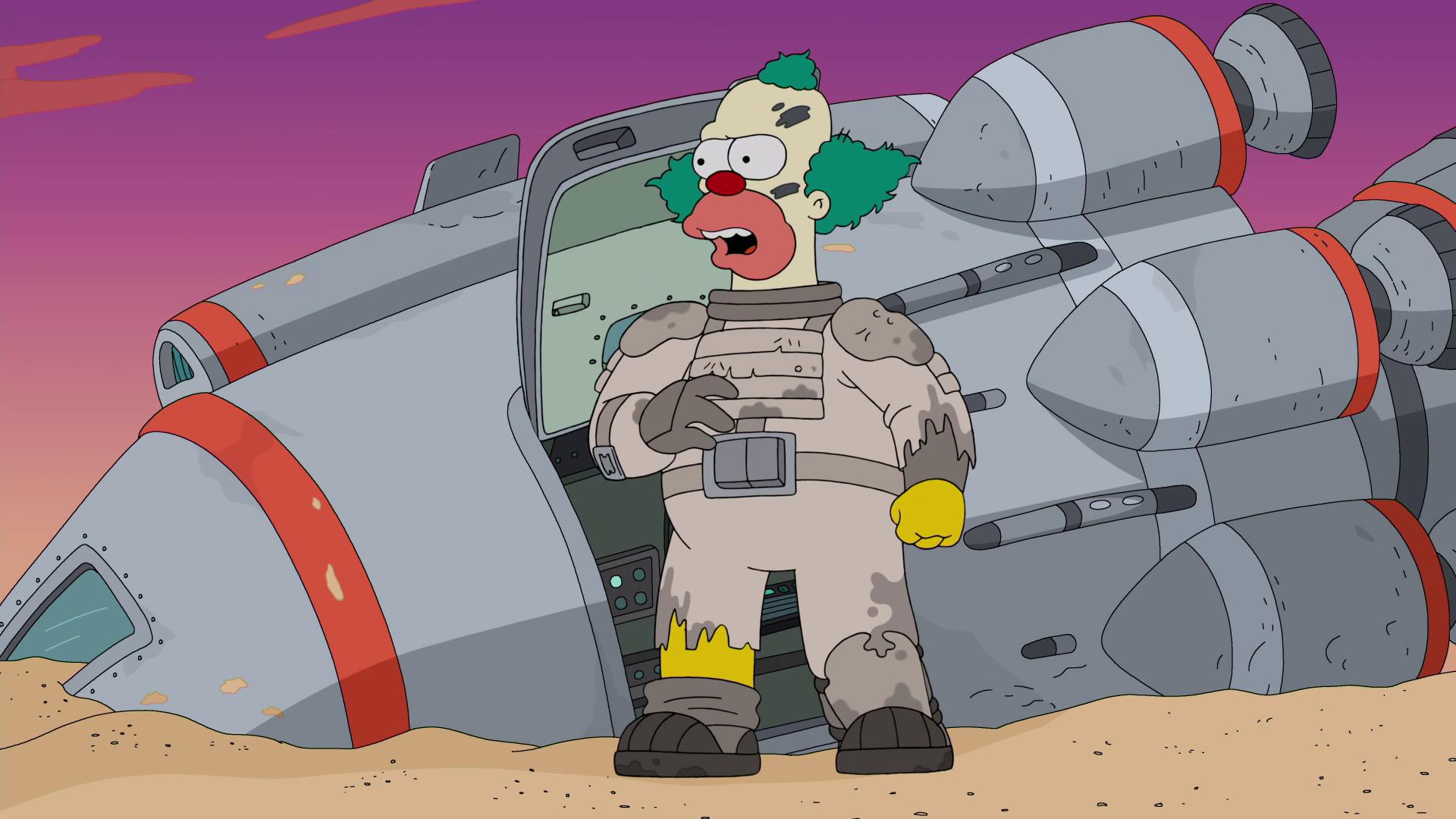 "The Simpsons" The Clown Stays in the Picture